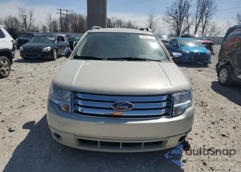 2008 Ford Taurus X Limited from USA, damaged, VIN 1FMDK06W58GA00078